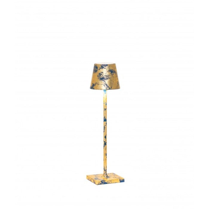 Luminária Poldina Micro Folheada e Cromada