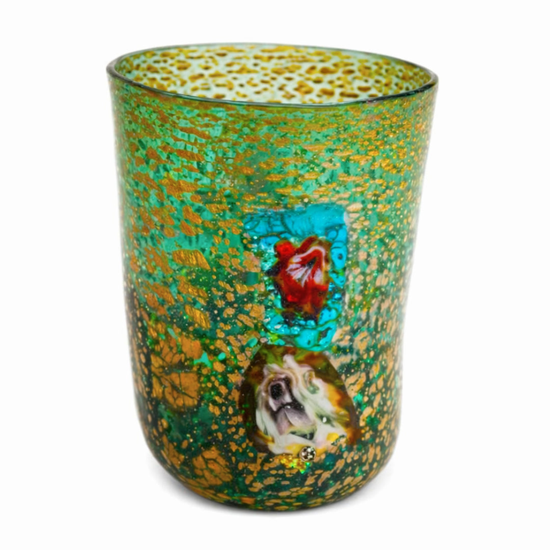 Copo Bicchieri di Murano em Vidro Transparente – Design Artesanal | 440 ml