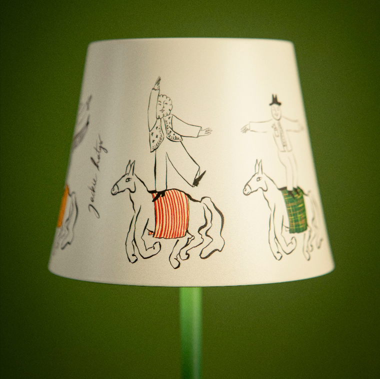 Cúpula Horses - Bege | Jackie Hatys