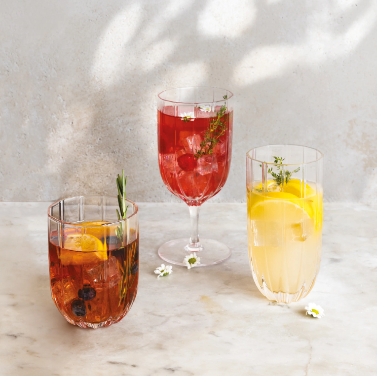 Cálice Margherita - Transparente | Conjunto com 4 unidades