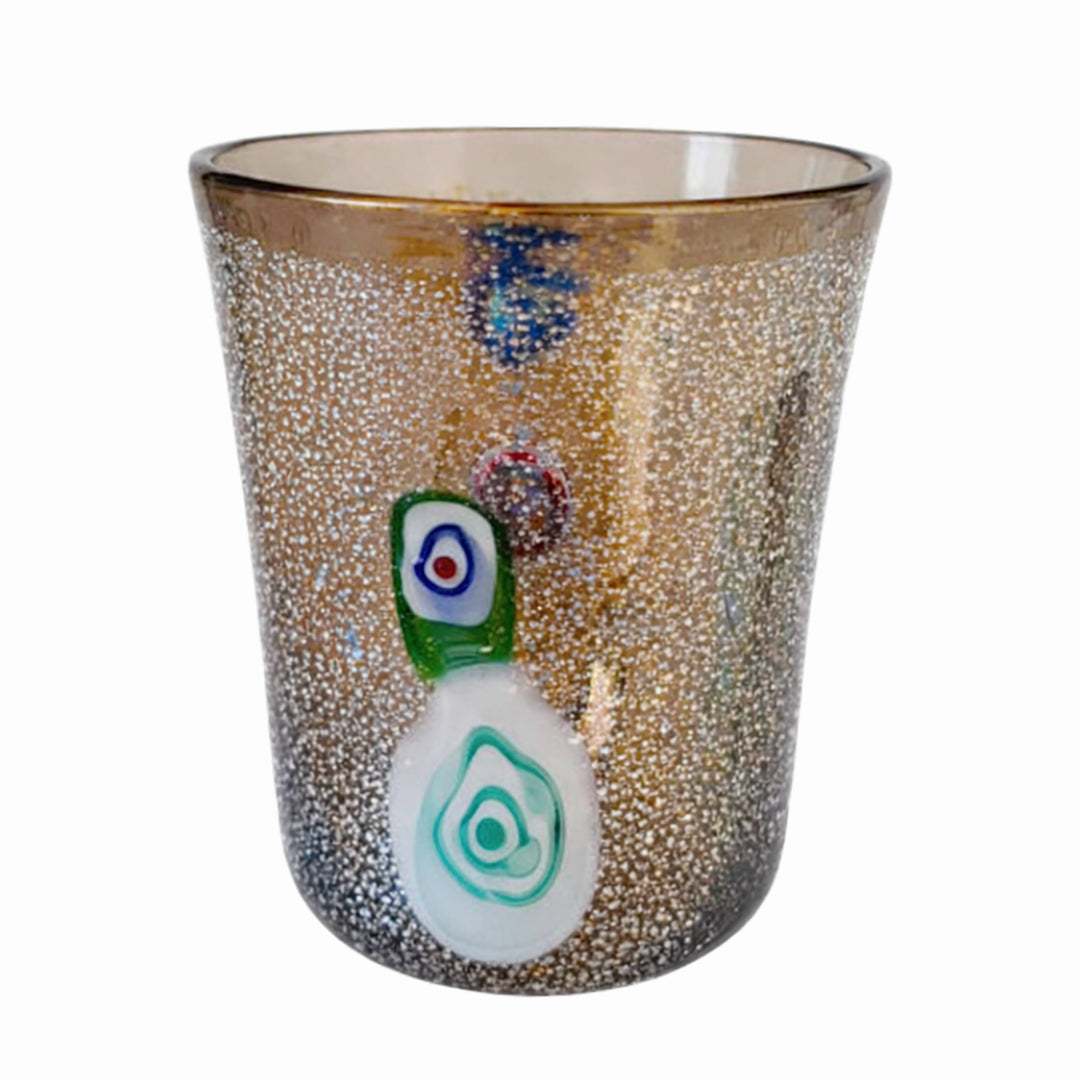 Copo Bicchieri di Murano em Vidro Transparente – Design Artesanal | 440 ml