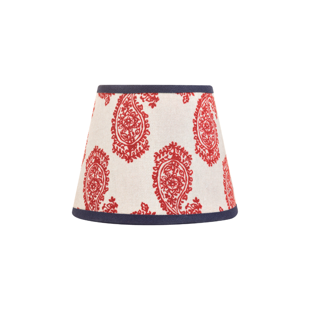 Cúpula Estampada Paisley Cor Magenta - Zaff e Entreposto