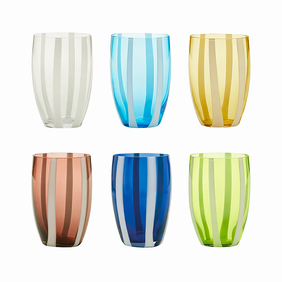 Copo Gessato | Conjunto com 6 Unidades