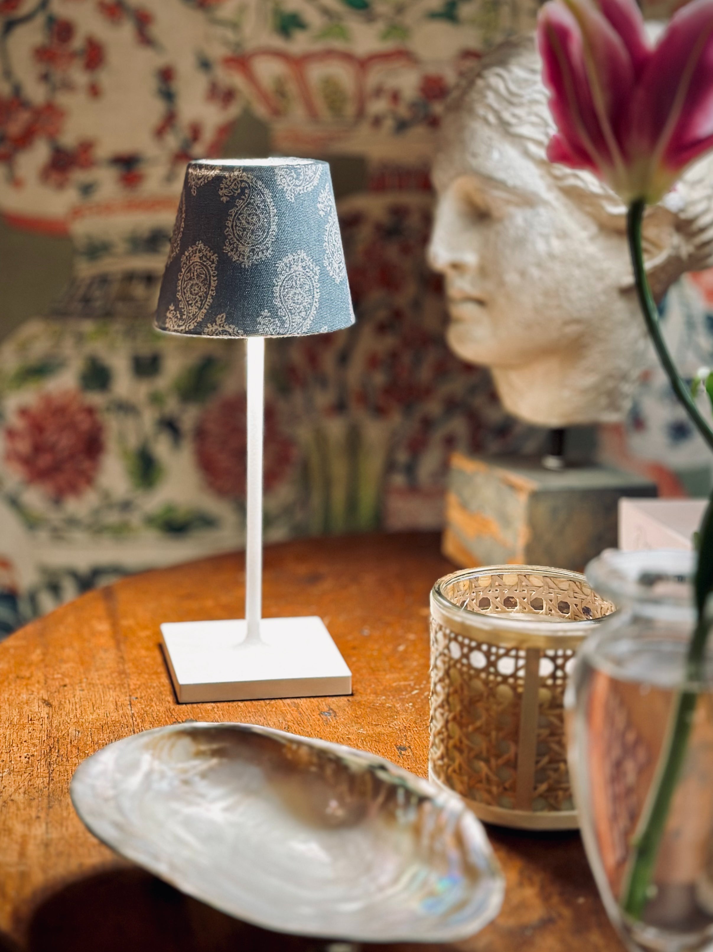 Cúpula Estampada Cashmere Fundo Costa Nova | Entreposto