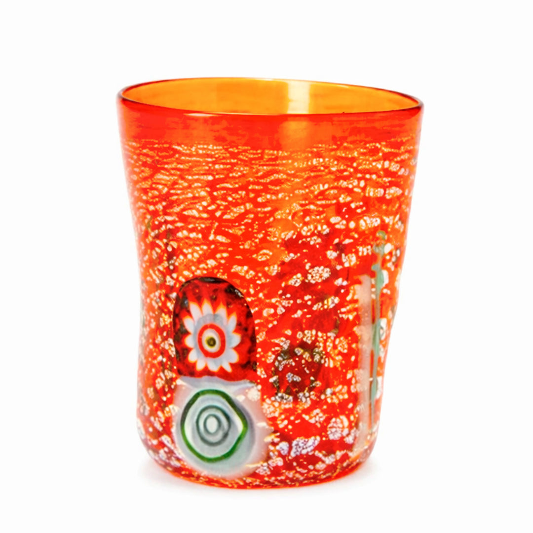 Copo Bicchieri di Murano em Vidro Transparente – Design Artesanal | 440 ml