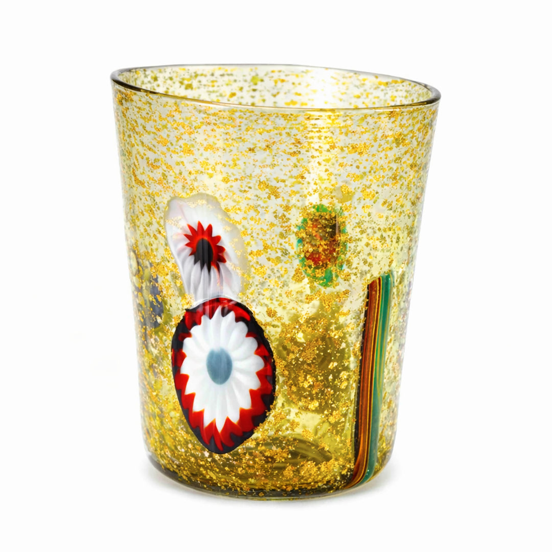 Copo Bicchieri di Murano em Vidro Transparente – Design Artesanal | 440 ml