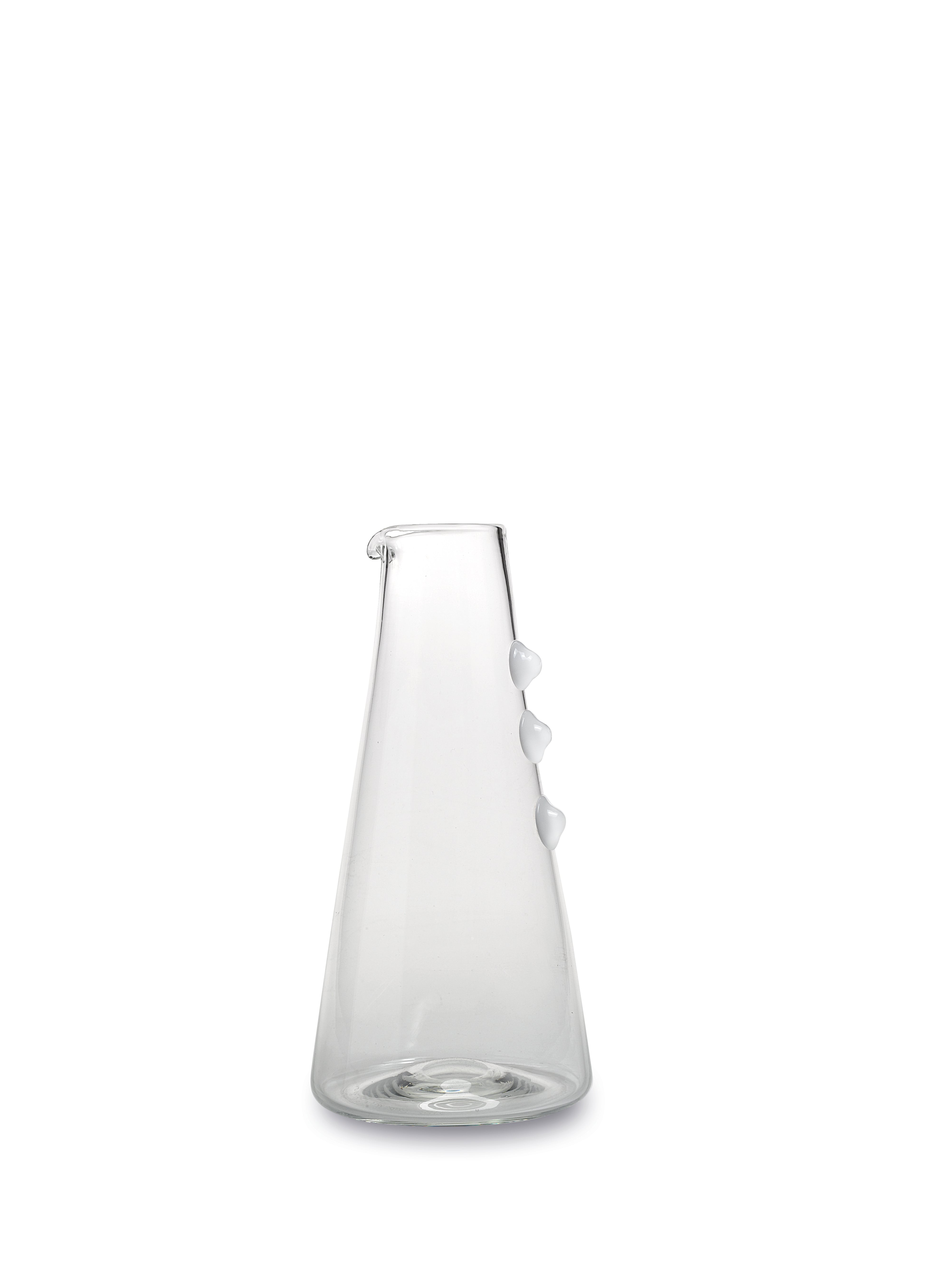 Jarra vidro de borosilicato Petoni - Branco