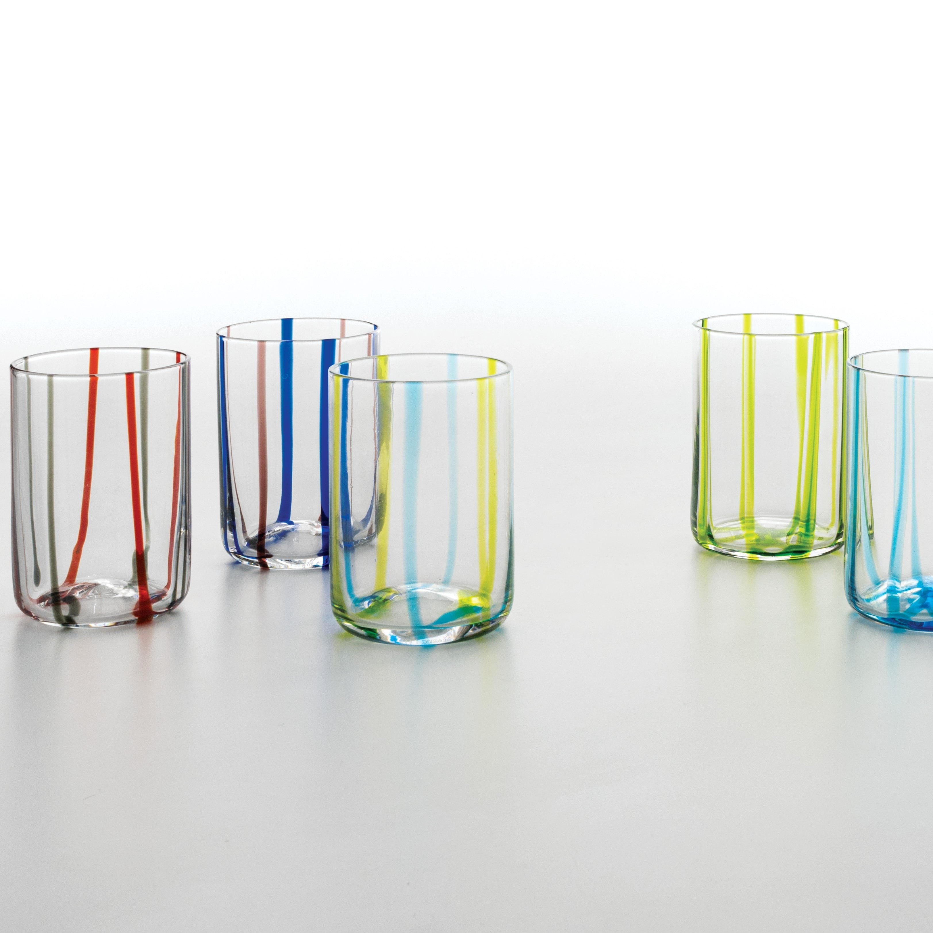 Copo de vidro Tirache Bicolor