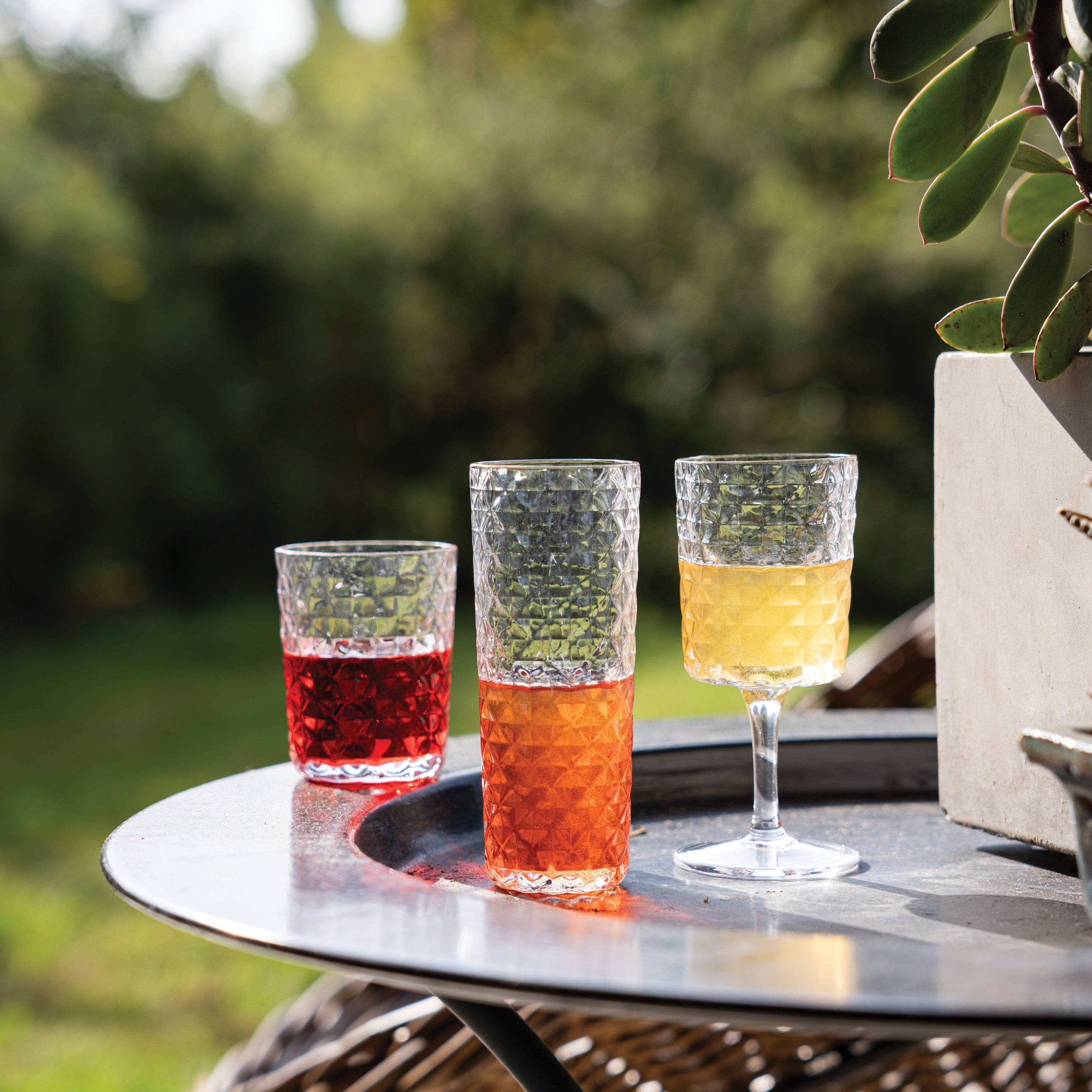 Copo alto Veneziano Mixology - Transparente | Conjunto com 4 unidades
