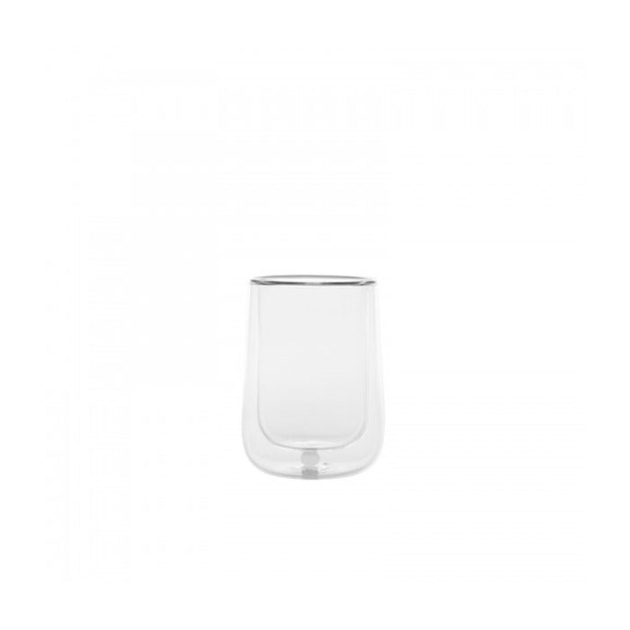 Caneca Bilia com vidro duplo - Transparente | Conjunto com 2 unidades