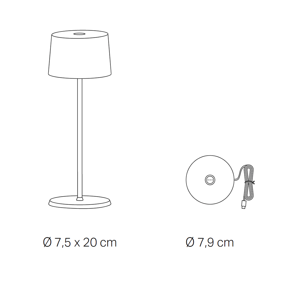 Luminária Olivia Micro