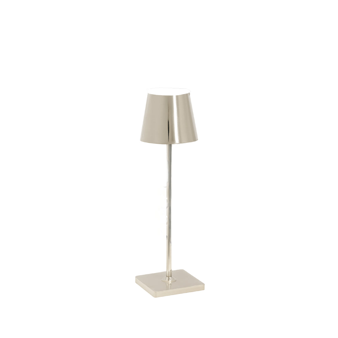Luminária Poldina Micro Folheada e Cromada