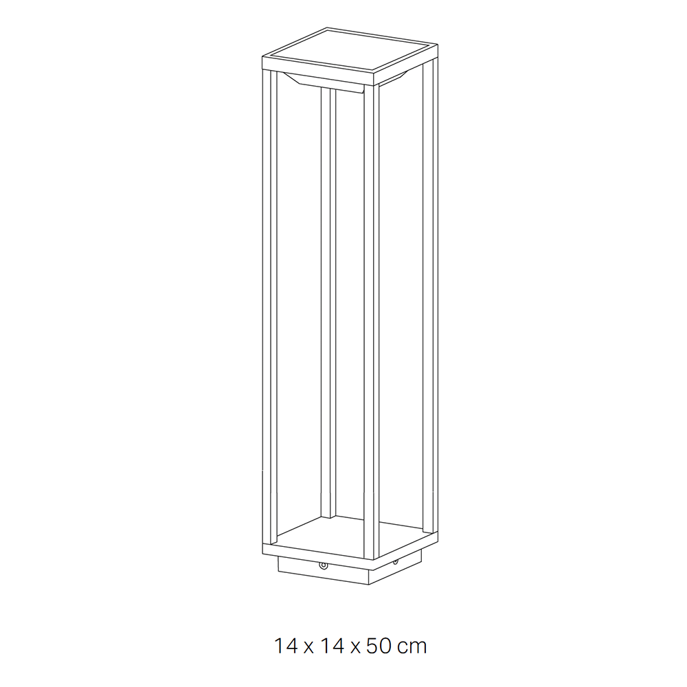 Luminária Solar Home