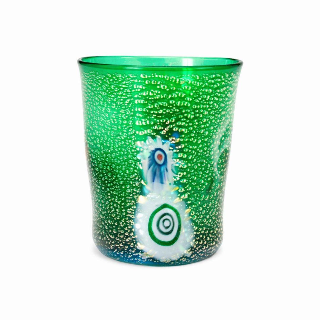 Copo Bicchieri di Murano em Vidro Transparente – Design Artesanal | 440 ml