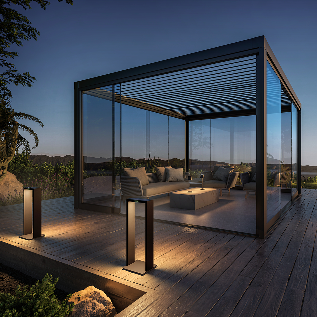 Luminária Solar Axis Maxi