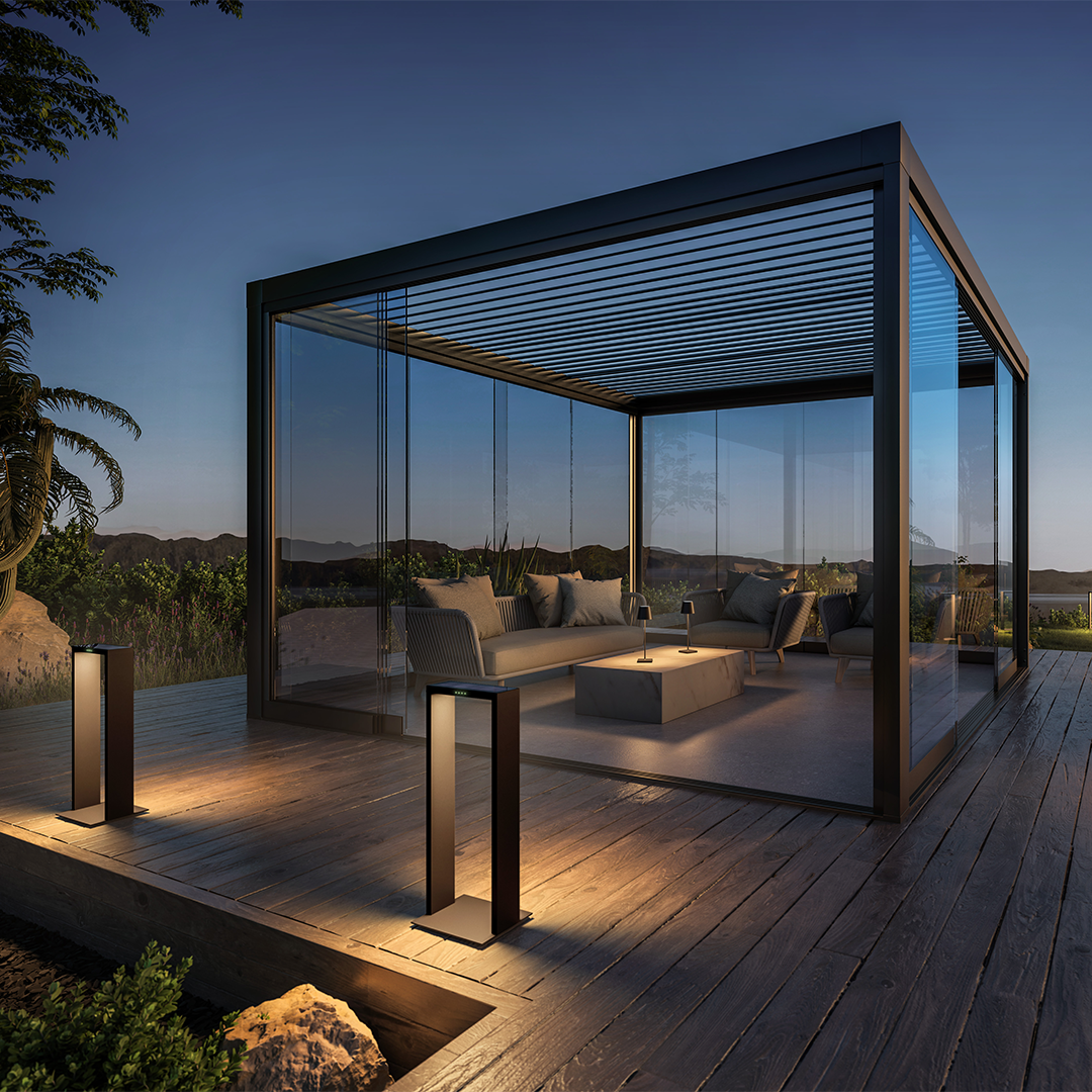 Luminária Solar Axis Mini