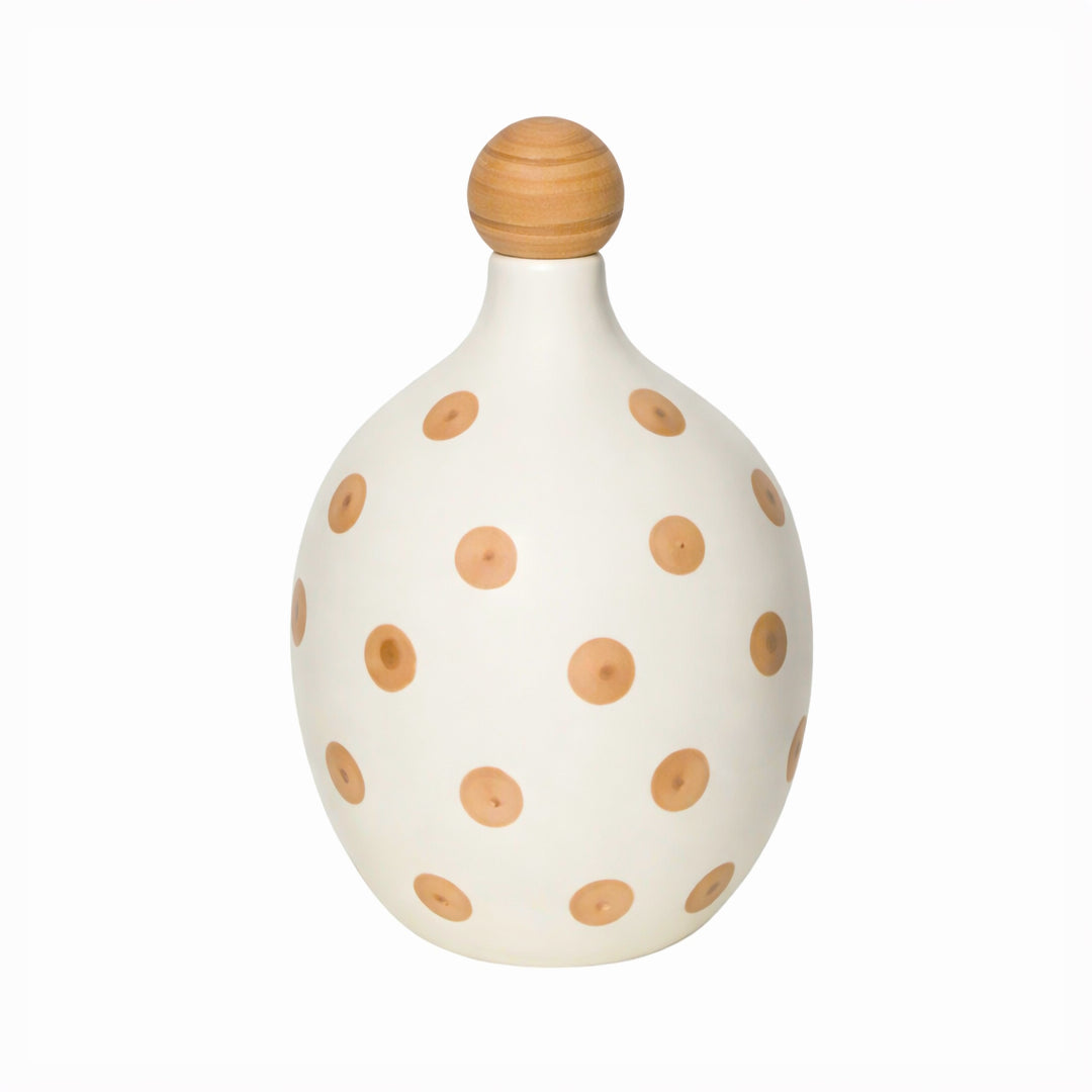 Garrafa Lido Cerâmica com Pontos