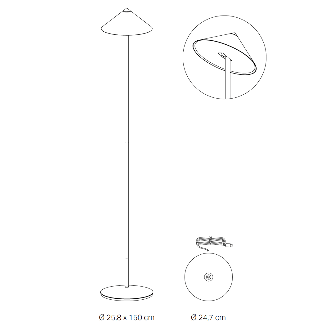 Luminária Pina XXL