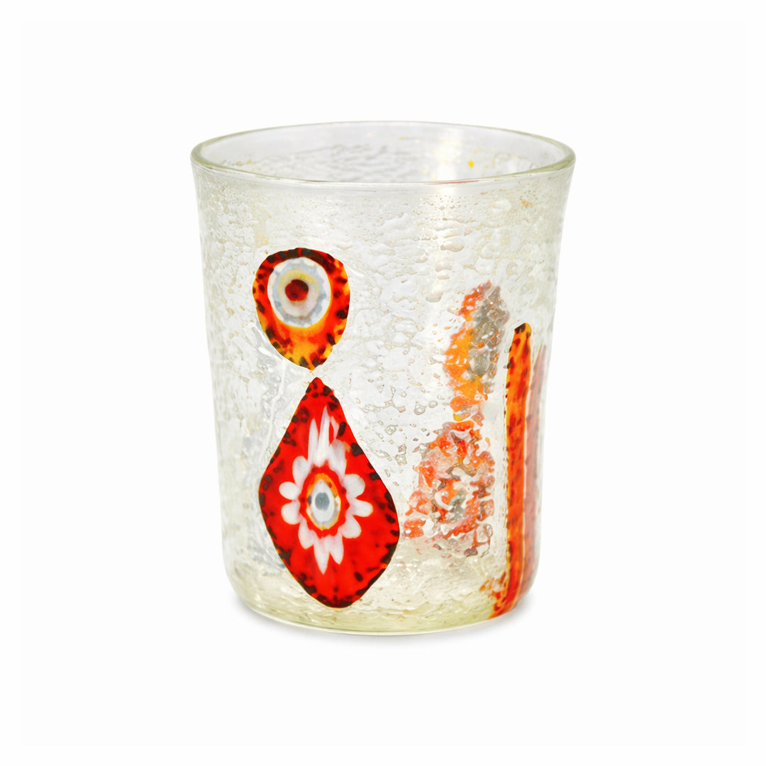 Copo Bicchieri di Murano em Vidro Transparente – Design Artesanal | 440 ml