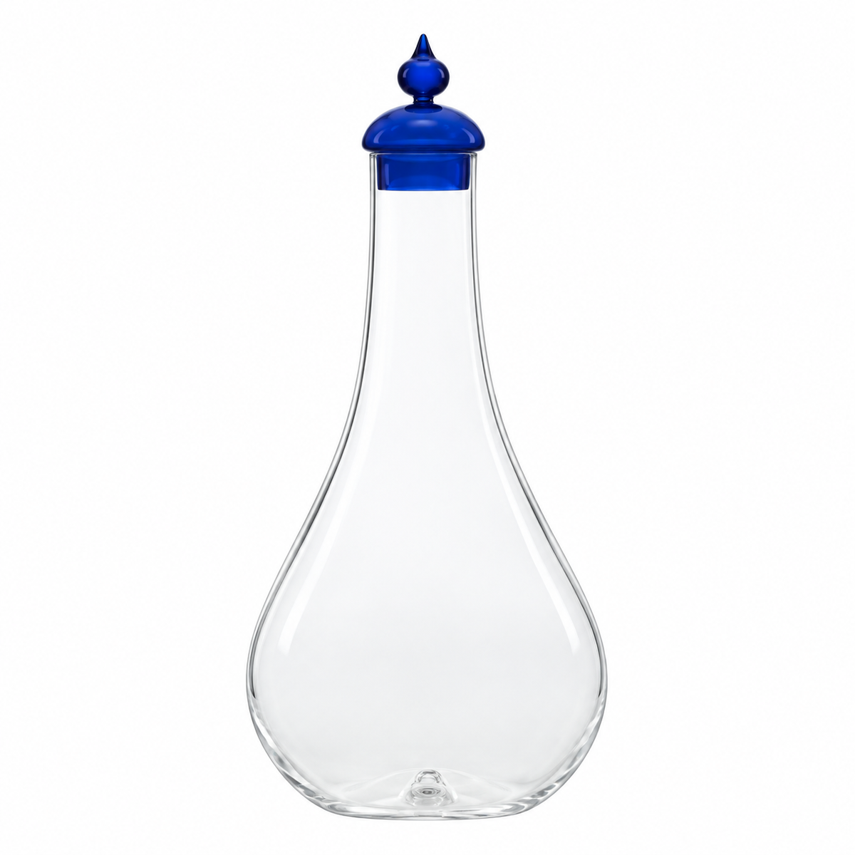 Garrafa de vidro borosilicato Pirolo - Azul