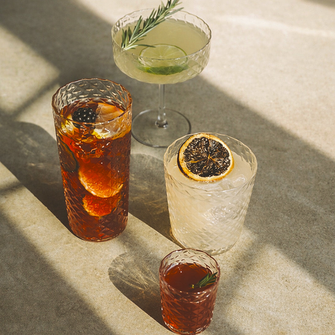 Copo Veneziano Mixology - Transparente | Conjunto com 4 unidades